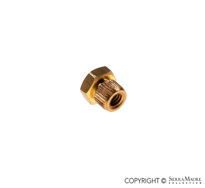 Knurled Brass Nut For Instrument Gauges, 356/911 (60-73) - Sierra Madre Collection