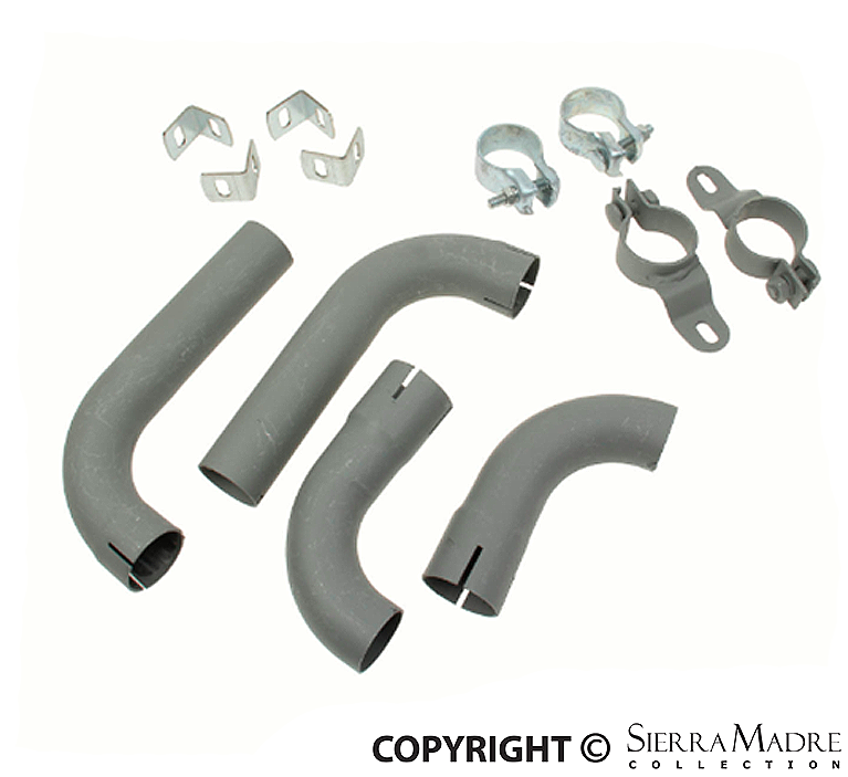 Euro Muffler Pipe Kit, 356B/356C Sierra Madre Collection