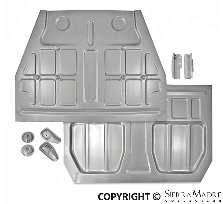 Complete Floor Pan Kit, 356A/356B/356C (55-65) - Sierra Madre Collection
