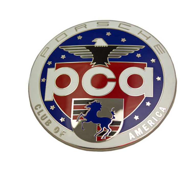Porsche Club of America Badge - Sierra Madre Collection