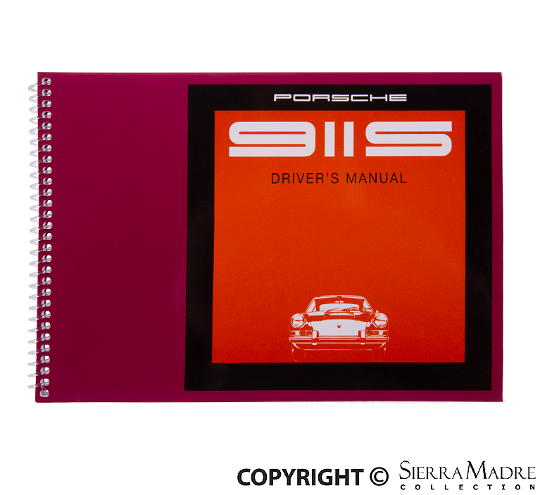 Porsche 1969 Owners Manual - 911S WKD-461-520