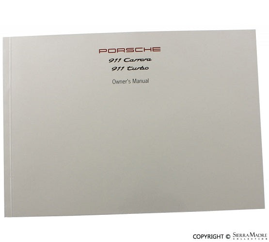 Porsche 1998 Owners Manual - 993 WKD-993-021-98