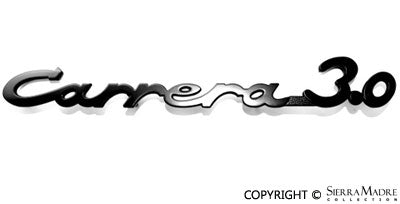 Porsche 911 Carrera 3.0 Emblem - Black 76-77 911-559-317-02