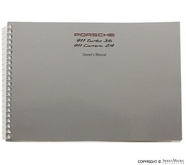 Porsche 964 Owners Manual WKD-964-021-94