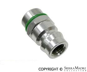 Porsche A/C Service Valve - High Side - 97-12 996-573-466-00