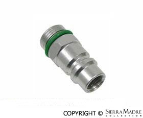 Porsche A/C Service Valve - Low Side - 97-12 996-573-465-00