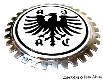Porsche ADAC German Auto Club Grille Badge GB-1243