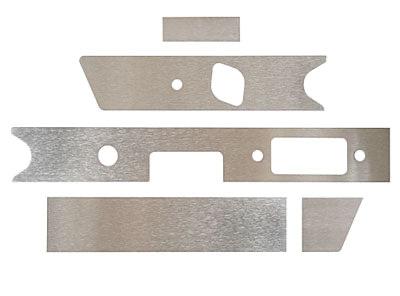 Porsche Aluminum Dash Trim Set - 911/912 66-68 901-552-451-00