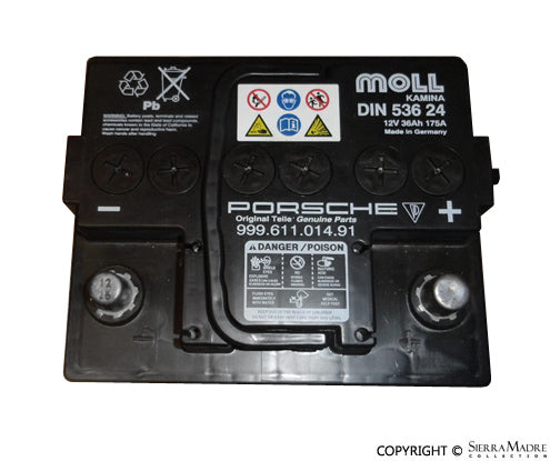 Porsche Battery - 36Ah - 911 69-73