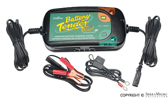 Porsche Battery Charger - Battery Tender Power Tender Plus High Efficiency 022-0186G-DL-WH