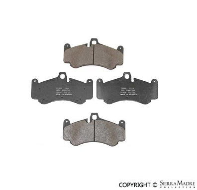 Porsche Brake Pad Set - Racing RS 14 - Black - 911 99-09 99-5541-651