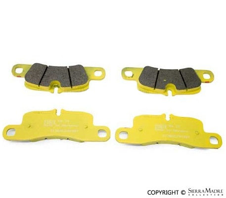 Porsche Brake Pad Set - Racing RS 29 - Yellow - 911 12-15 99-5541-984