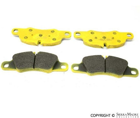 Porsche Brake Pad Set - Racing RS 29 - Yellow - 911/Boxster/Cayman 12-15 99-5541-986