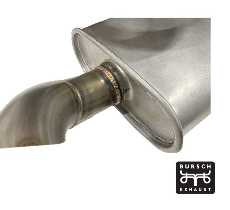 Porsche Bursch Muffler - 912 65-69 BX-1203-SS