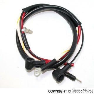 Porsche Cable Between Generator & Volt Regulator - 356BT5 644-612-037-05