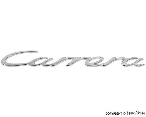 Porsche Chrome ''Carrera'' Emblem - 991 2012 991-559-237-01