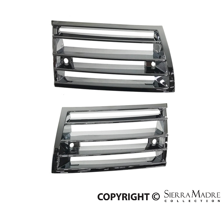 Porsche Chrome Horn Grille Set - 911/912 69-73 SMC-901-559-SET