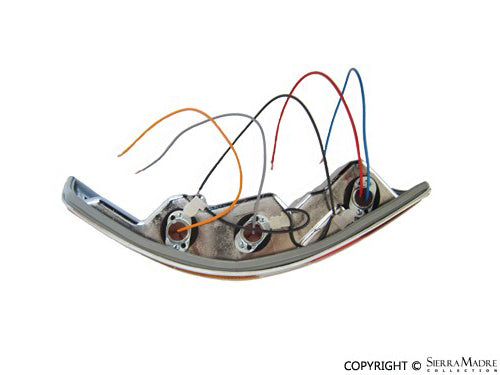 Porsche Complete Taillight Assembly - Euro - Left - 911/912 65-68 901-631-403-00