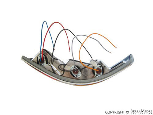 Porsche Complete Taillight Assembly - Euro - Right - 911/912 65-68 901-631-404-00