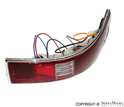 Porsche Complete Taillight Assembly - Right - 911/912 65-68 901-631-404-01
