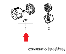 Porsche Contact Bush - 911/924/930/944 70-89 944-612-548-00
