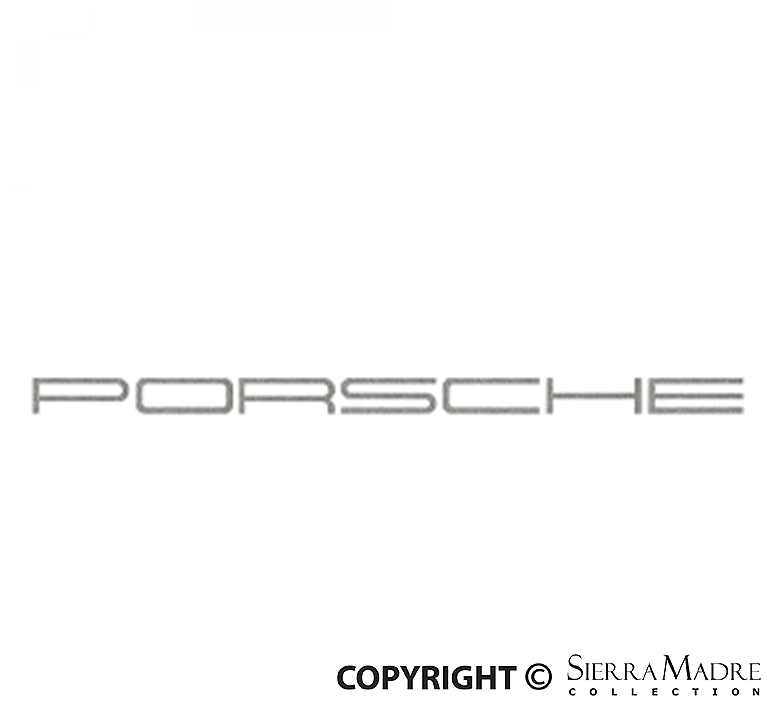 Porsche Decal Light Grey - 928 78-86 928-505-325-05