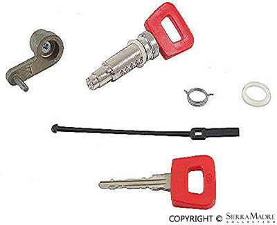 Porsche Door Lock Cylinder with Keys - 911 - 912 - 912E - 930 | 1970-1989 911-531-944-29