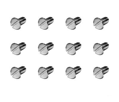 Porsche Door Lock Mechanism Slotted Screw Kit - 356/356A 644-531-053-55