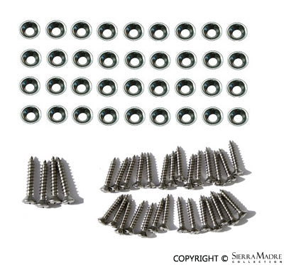 Porsche Door Panel Screw & Washer Set - All 356s 50-65 644-531-003-00
