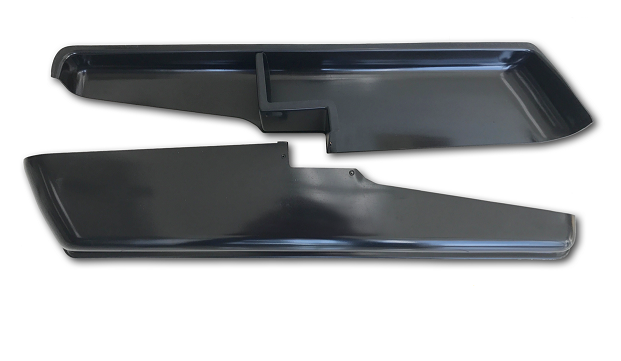 Porsche Door Pocket Set - ABS Molded - Smooth - 911 - 912 - 930 - 964