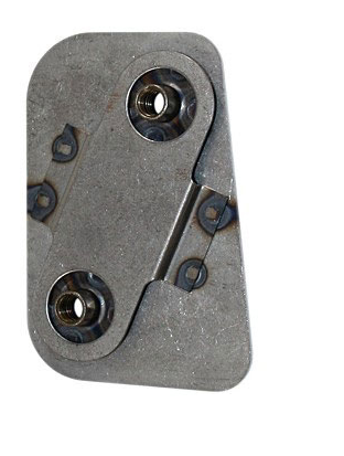 Porsche Door Striker Chassis Mounting Plate - Right SMC-502-042