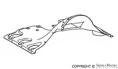 Porsche Engine Cover - 911E Green 901-106-032-00
