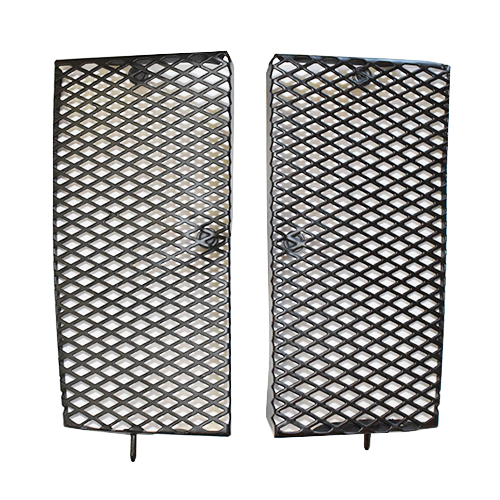 Porsche Engine Grille Set - Black - 914-6/914 70-76 SMC-914-504