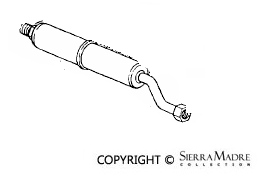 Porsche Exhaust Gas Filter - 930 76-89 930-113-173-00