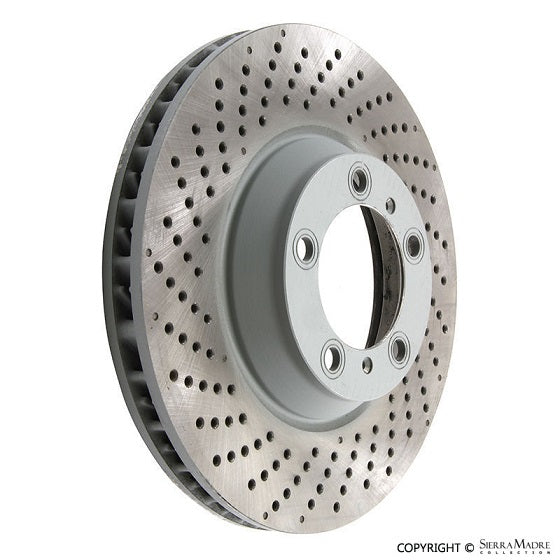 Porsche Front Brake Disc - Left - 911 12-15 991-351-403-01