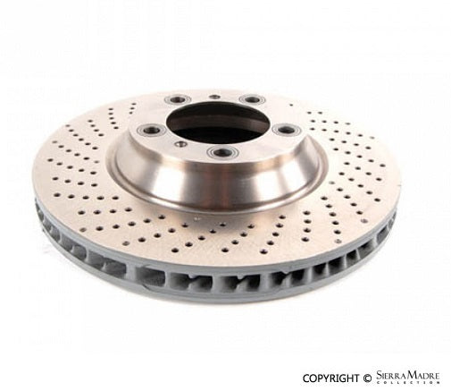 Porsche Front Brake Disc - Left - 911 Turbo 09-13 997-351-405-02