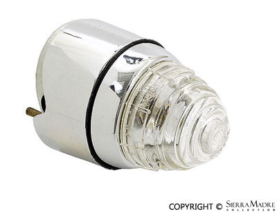 Porsche Front Turn Signal Assembly - Clear - Left - 356B/356C 644-631-401-05