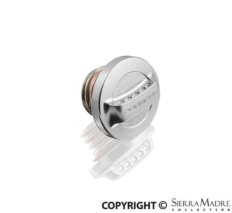 Porsche Fuel Cap - Aluminum Look - 911/964/993 PCG-201-271-00