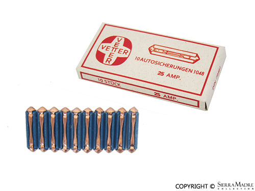 Porsche Fuse Packet - 25 Amp - 356A 55-59 SMC-000-017-2