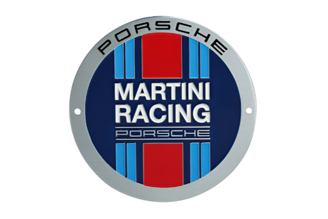 Porsche Genuine Porsche Radiator Grille Badge Martini Racing - WAP0508100K WAP0508100K