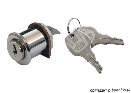 Porsche Glove Box Lock with Keys - 356A/356B 55-63 644-552-550-05