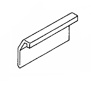 Porsche Glove Compartment Handle - 911 69-71 911-552-057-00