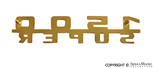 Porsche Gold 1500 Super Emblem - 356/356A 644-559-311-16