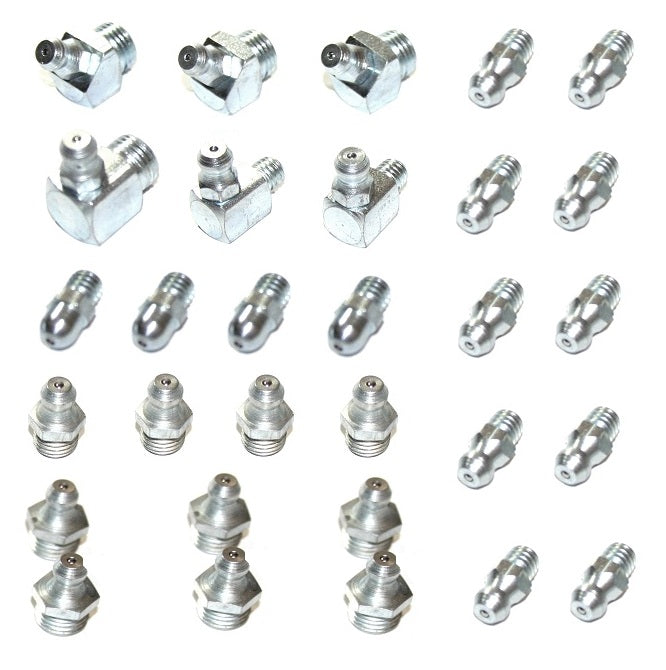 Porsche Grease Fitting Kit 30 Pieces 644-163-001-00