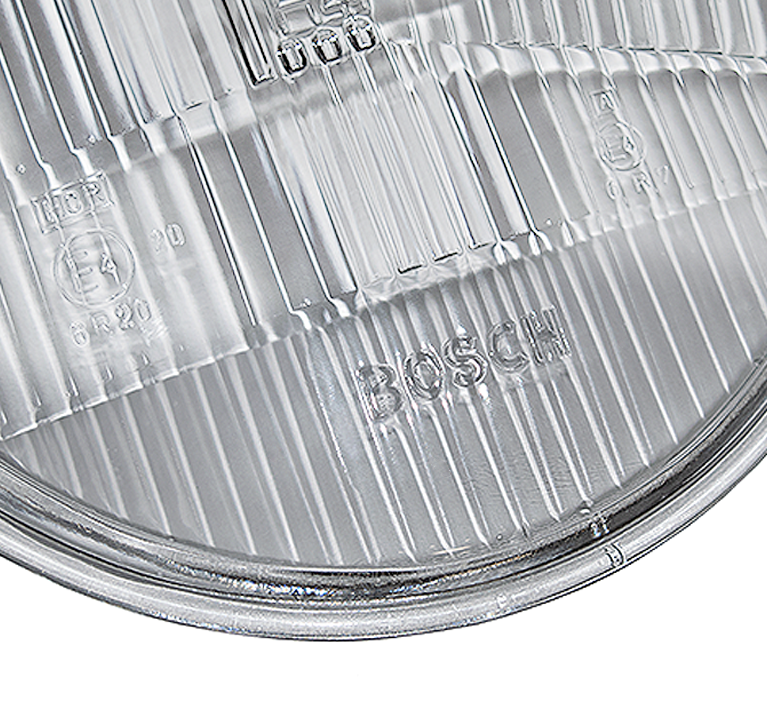 Porsche H4 Asymmetrical Headlight Lens 65-86 911-631-927-00