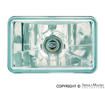 Porsche H4 Headlamp - Clear Lens 8888101