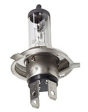 Porsche H4 Headlight Bulb - 6 Volt/55/60W P43t 900-631-201-90