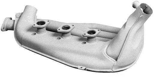 Porsche Heat Exchanger - Left - 911 Carb/CIS 911-211-021-60