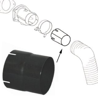 Porsche Heater Box Connecting Sleeve | 1974-1986 911-659-119-00