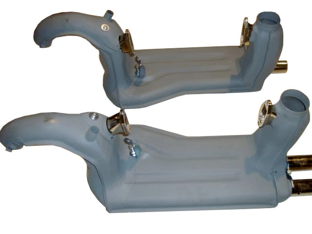 Porsche Heater Exchanger Set For European Models - 356B/356C 616-211-SET